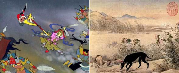 二郎神的哮天犬究竟是什么狗？曾是乾隆的爱犬，一度濒临灭绝