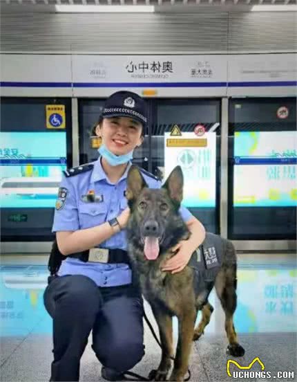 警犬来地铁“上班”啦~