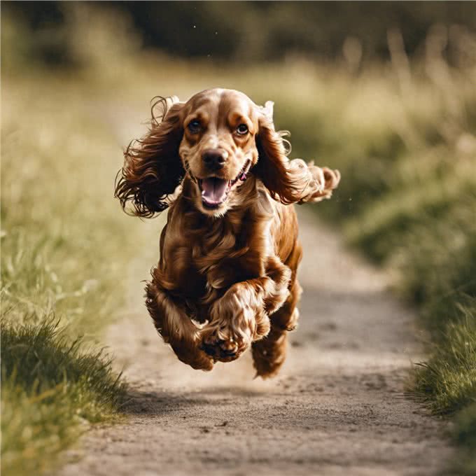 温文尔雅的可卡犬—可卡犬