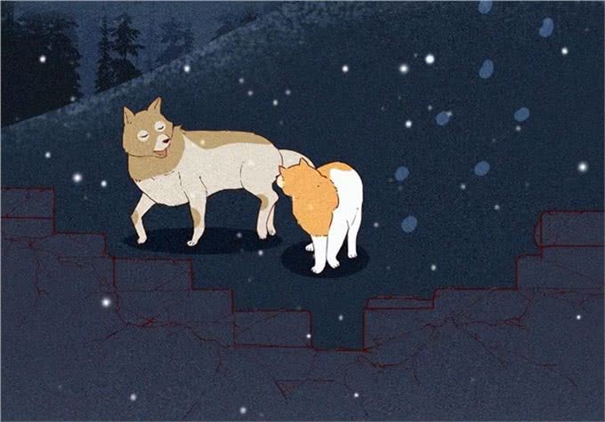 狗朝着没人的地方狂吠，是看到了什么的东西吗?