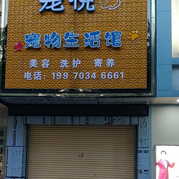 宠悦宠物生活馆:上饶市余干县
