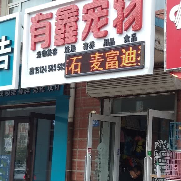 有鑫宠物:哈尔滨市呼兰区学院路附近