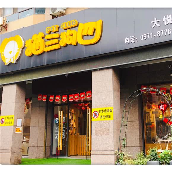 猫三狗四宠物俱乐部:杭州市拱墅区北大桥/大悦城附近