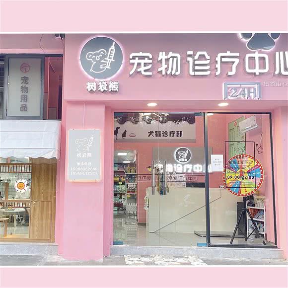 树袋熊宠物医院24小时(元成店):杭州市钱塘区下沙附近