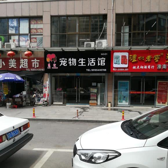 慧宠宠物生活馆:淮南市田家庵区龙湖路一号附近