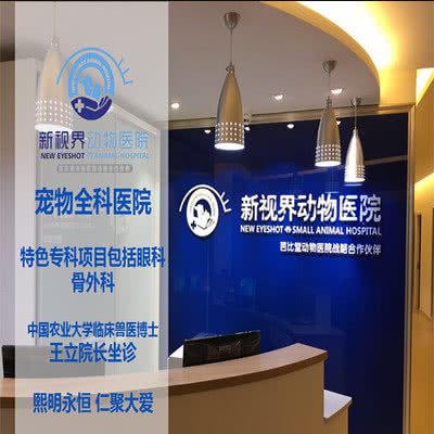 新视界动物医院(眼科和骨外科中心):天津城区河西区永安道沿线附近