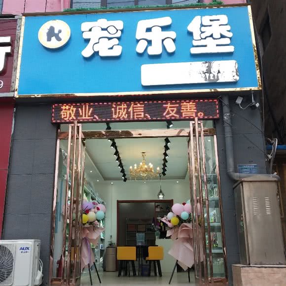 宠乐堡高端宠物会所:商丘市睢阳区万达广场附近