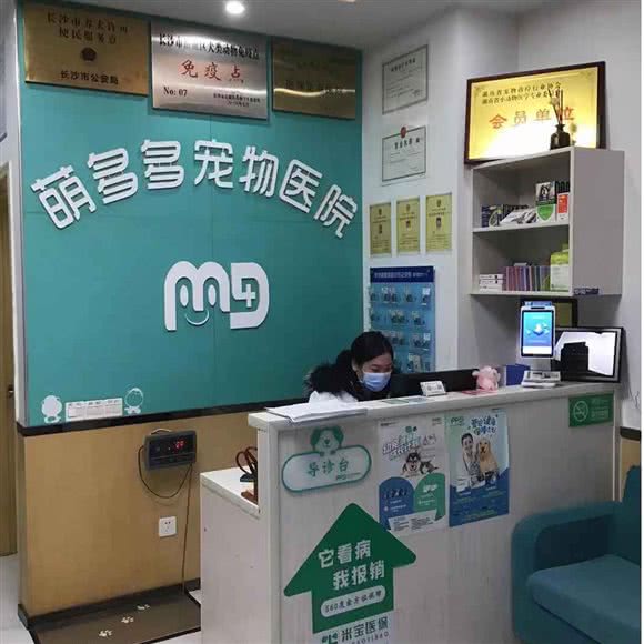 萌多多宠物医院·长沙市动物免疫点:长沙市岳麓区梅溪湖附近