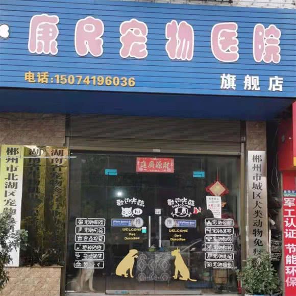 康良宠物医院:郴州市北湖区五岭广场附近