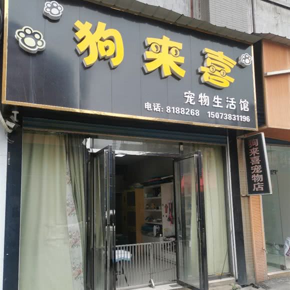 狗来喜宠物生活馆:娄底市娄星区万豪春园步行街附近