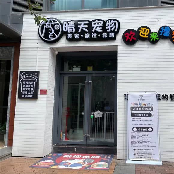 晴天萌宠宠物店:深圳市福田区华强南附近