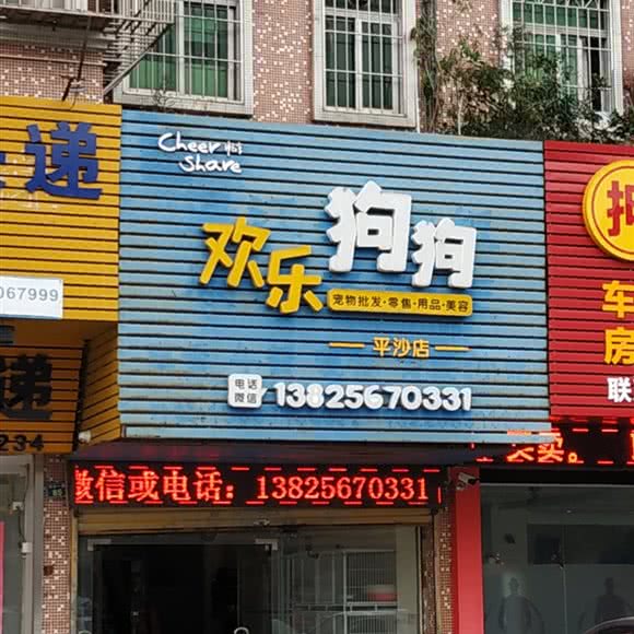 欢乐狗狗宠物店(平沙店):珠海市金湾区海泉湾度假区附近