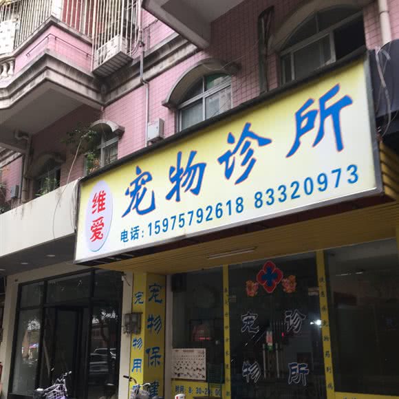 维爱宠物诊所:佛山市禅城区同济路附近