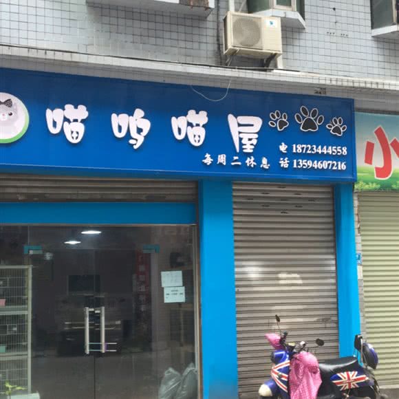 喵呜喵屋:重庆城区合川区南津街街道附近