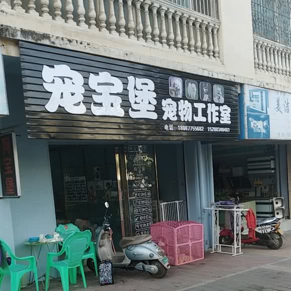 宠宝堡宠物工作室:昆明市东川区白云街附近