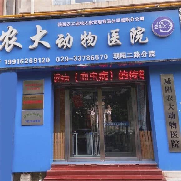农大动物医院(朝阳二路店):咸阳市渭城区金旭路附近