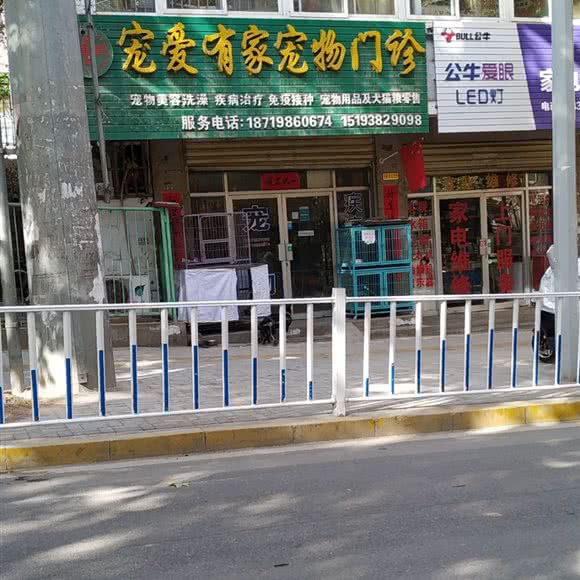 宠爱有家宠物门诊:天水市秦州区华联商厦附近