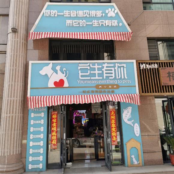 它生有你宠物店:西宁市城北区天峻桥附近