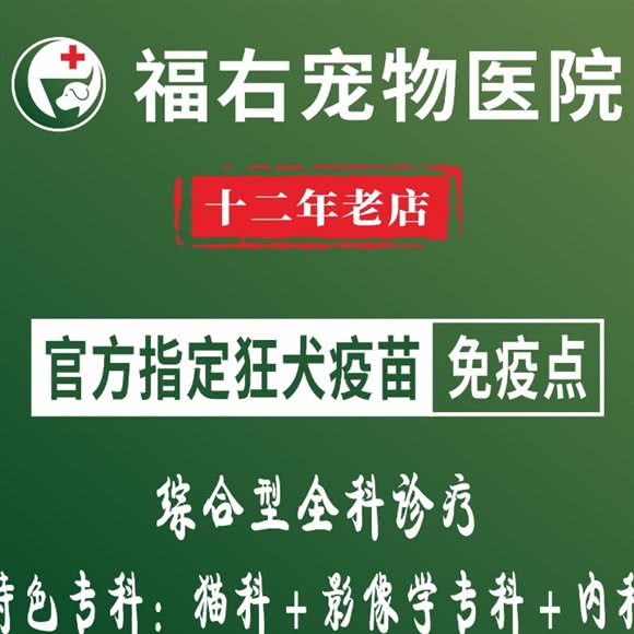 福右宠物医院:合肥市经开区中环城附近