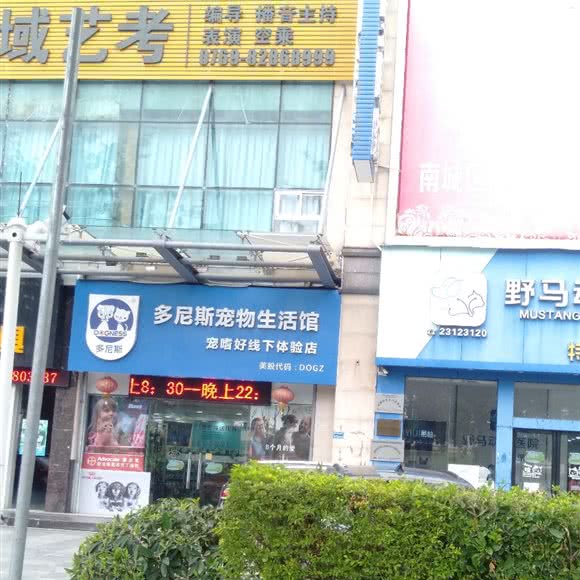多尼斯宠物生活馆宠嗜好线下体验店:东莞市南城街道富民步行街附近