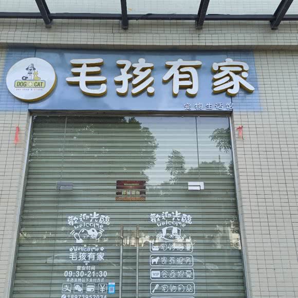 毛孩有家宠物生活馆:东莞市东城街道东泰/嘉荣广场附近