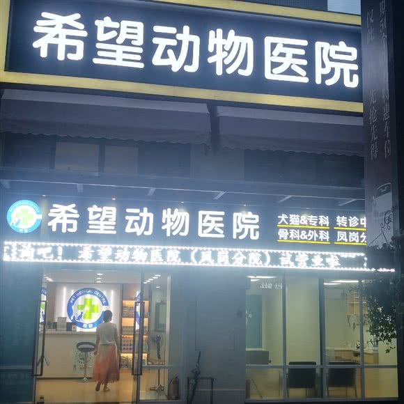 希望动物医院(凤岗分院):东莞市凤岗镇官井头/大运城邦附近