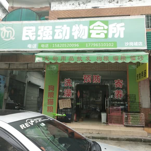 民强动物诊所(沙岗墟店):中山市东区街道白沙湾/沙岗墟附近