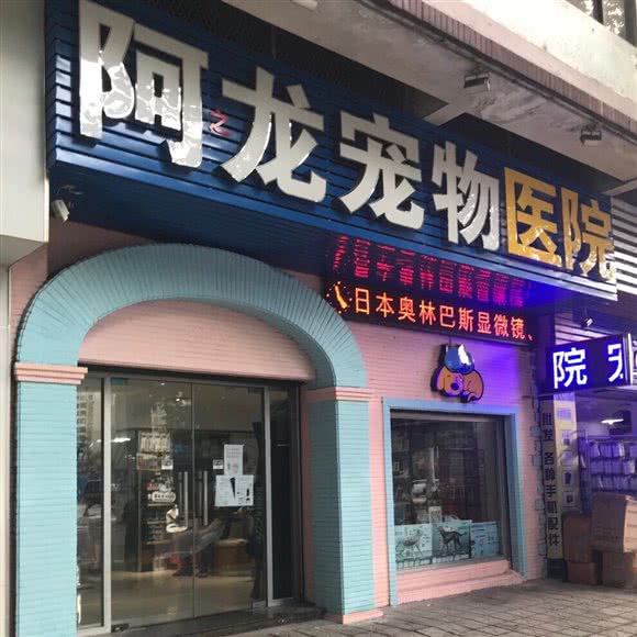 阿龙宠物医院:中山市西区街道黄金广场/汽车总站附近